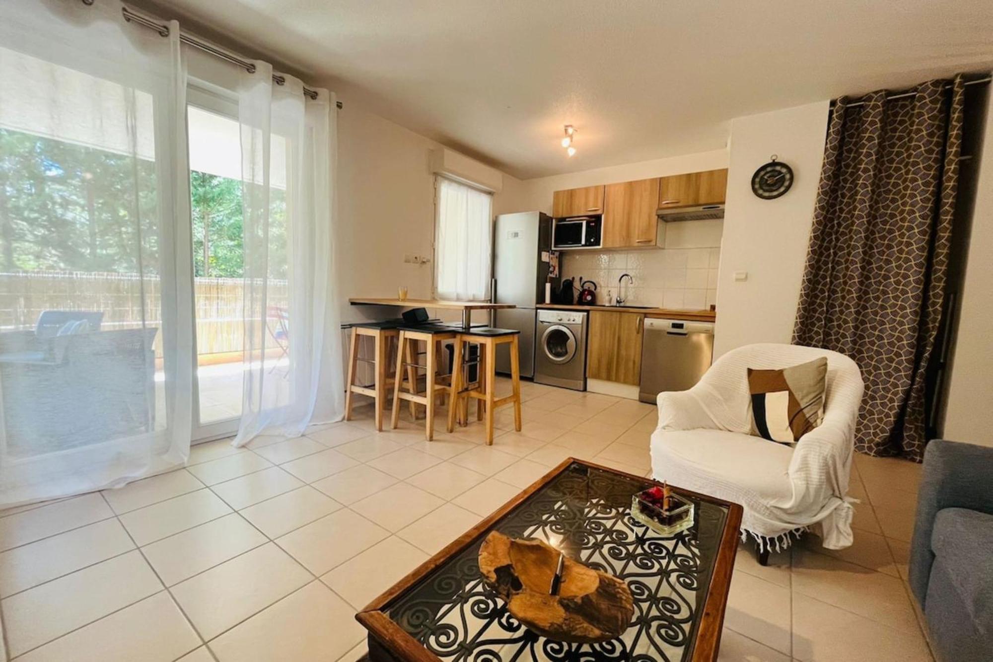 Le Rimini Terrasse Wifi Parking Prive Apartamento Narbona Exterior foto